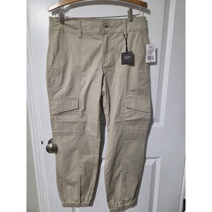 Sanctuary Modern Supply Khaki Cargo Pants Size 29 NWT Elastic Ankle Joggers